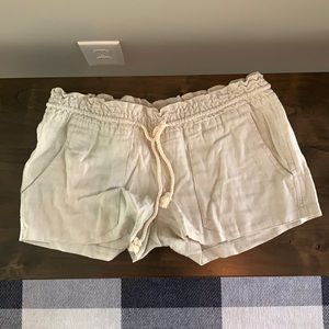 Roxy linen beach shorts